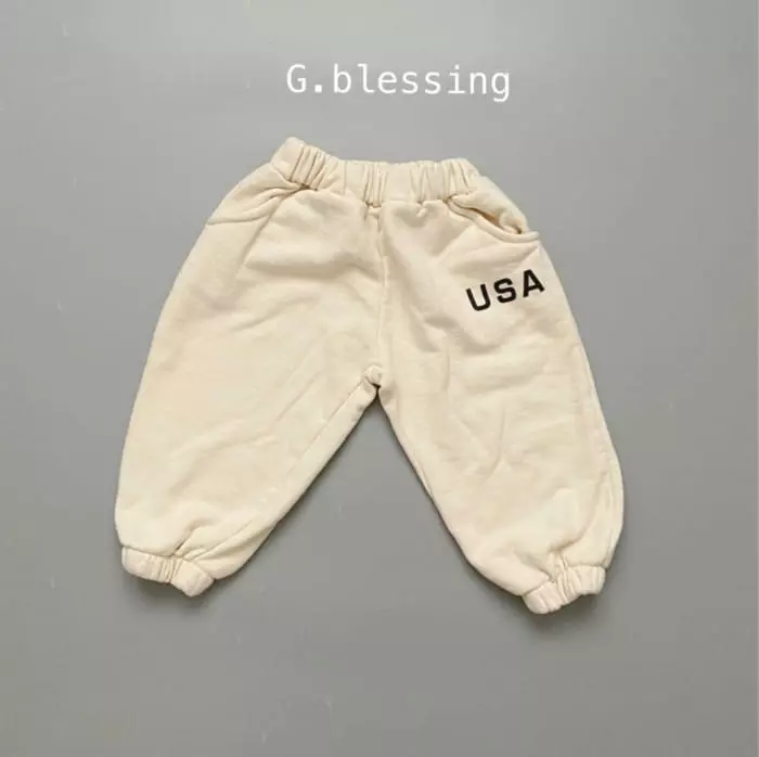 G Blessing - Korean Children Fashion - #childofig - USA Pants - 4