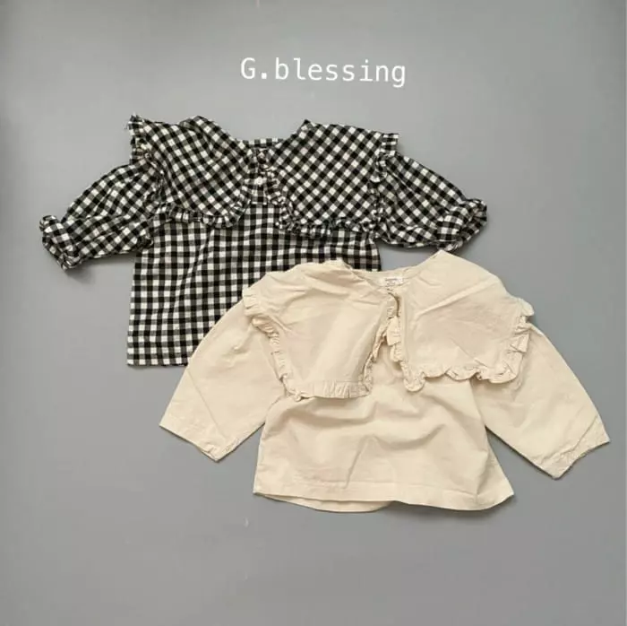 G Blessing - Korean Children Fashion - #childrensboutique - Sailor Blouse
