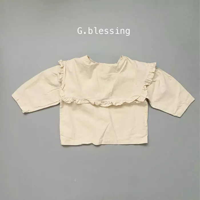 G Blessing - Korean Children Fashion - #childrensboutique - Sailor Turtleneck Blouse - 6