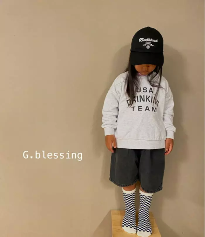 G Blessing - Korean Children Fashion - #childrensboutique - USA Sweatshirt with Mom - 2