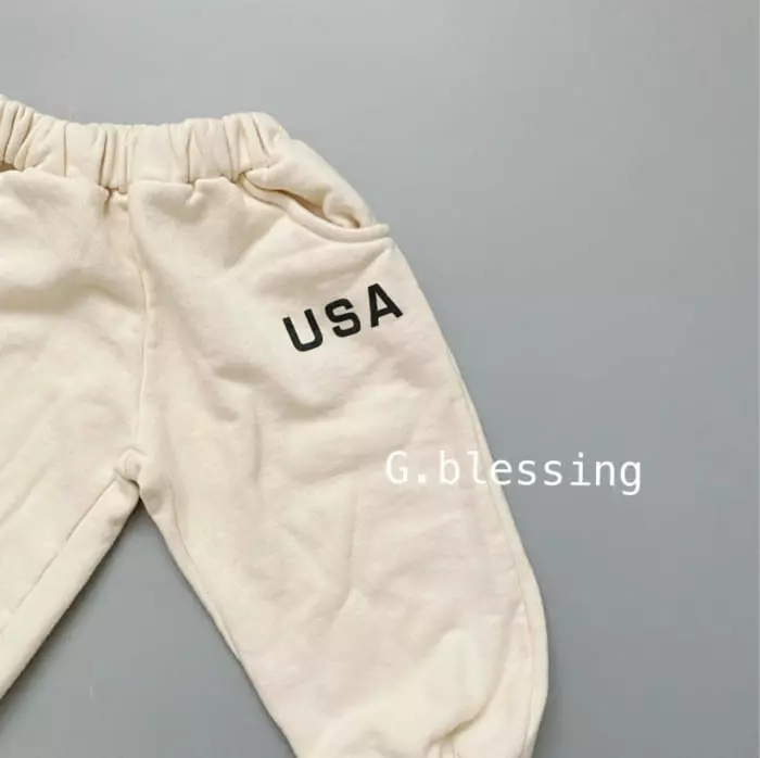 G Blessing - Korean Children Fashion - #designkidswear - USA Pants - 5
