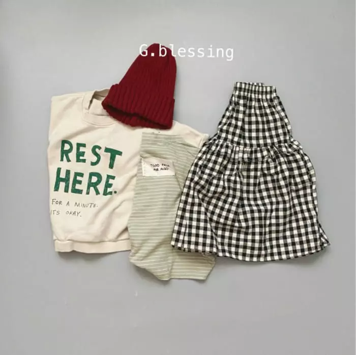 G Blessing - Korean Children Fashion - #discoveringself - Rest Sweatshirt - 9