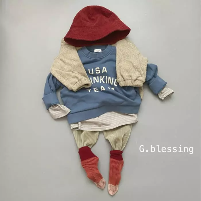 G Blessing - Korean Children Fashion - #discoveringself - Veloure Pants - 9