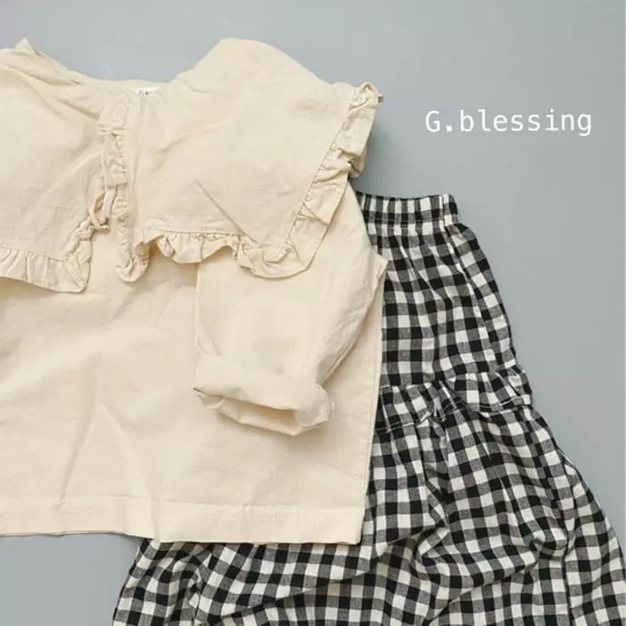 G Blessing - Korean Children Fashion - #discoveringself - Sailor Turtleneck Blouse - 8
