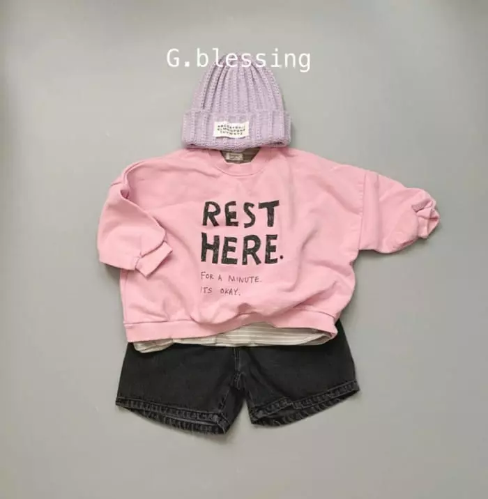 G Blessing - Korean Children Fashion - #fashionkids - Rest Sweatshirt - 10