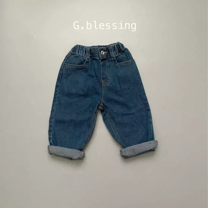 G Blessing - Korean Children Fashion - #fashionkids - Embroidery Pants