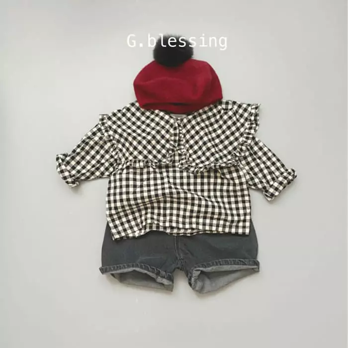 G Blessing - Korean Children Fashion - #fashionkids - Sailor Turtleneck Blouse - 9