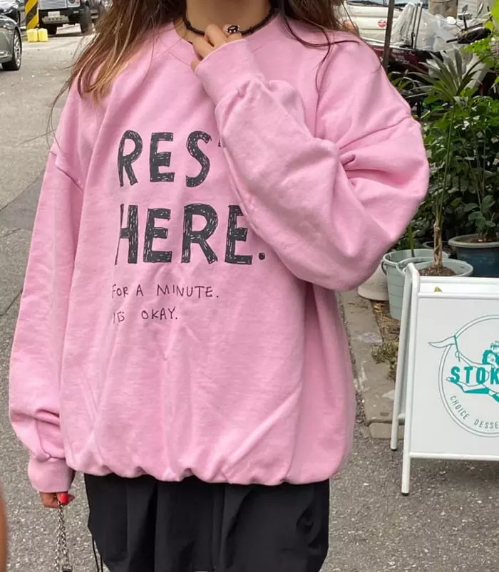 G Blessing - Korean Children Fashion - #fashionkids - Rest Sweatshirt with Mom - 3
