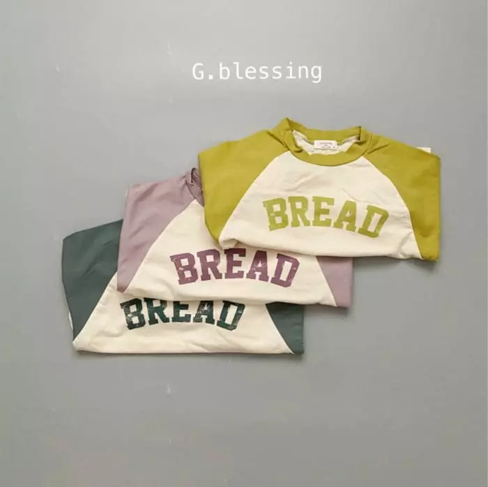 G Blessing - Korean Children Fashion - #kidzfashiontrend - Bread Raglan Tee - 11