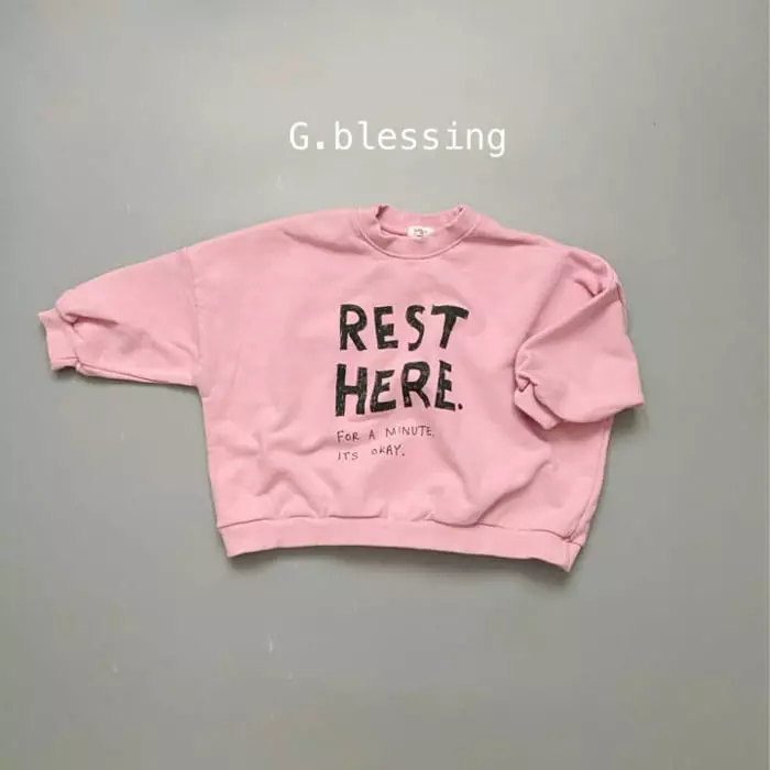 G Blessing - Korean Children Fashion - #kidzfashiontrend - Rest Sweatshirt with Mom - 6