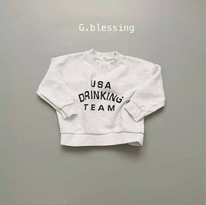 G Blessing - Korean Children Fashion - #littlefashionista - USA Sweathirt - 2