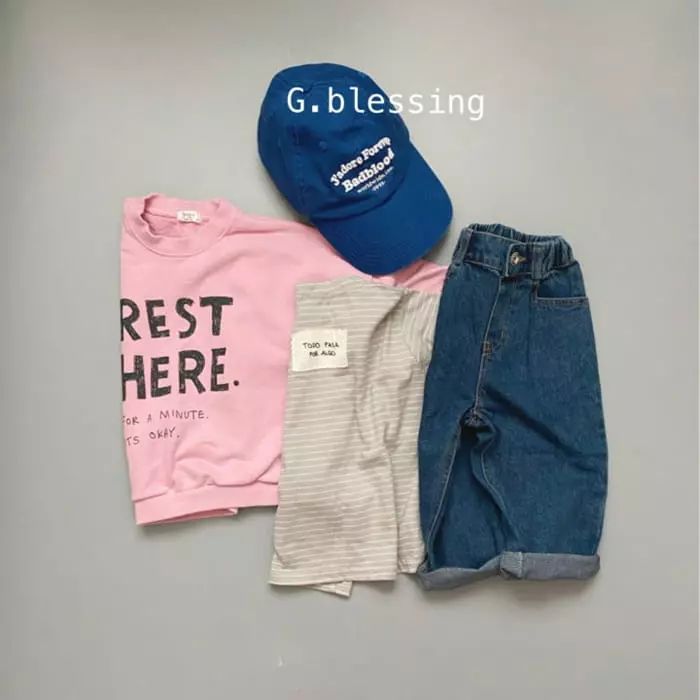 G Blessing - Korean Children Fashion - #littlefashionista - Embroidery Pants - 6