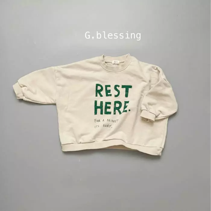 G Blessing - Korean Children Fashion - #littlefashionista - Rest Sweatshirt with Mom - 8