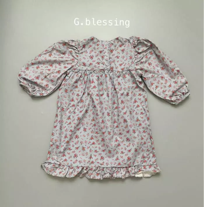 G Blessing - Korean Children Fashion - #magicofchildhood - Small Flower One-piece - 2