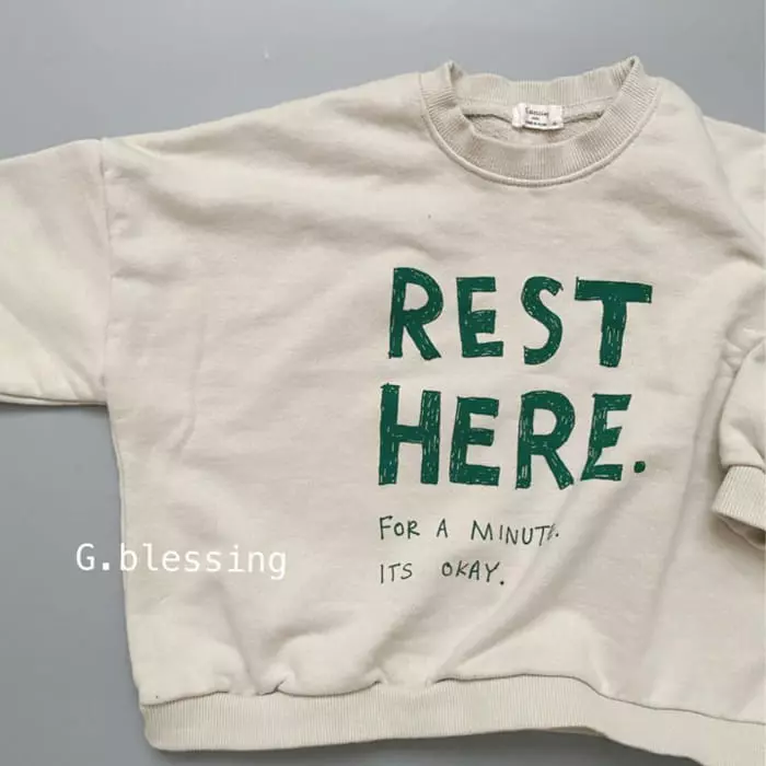 G Blessing - Korean Children Fashion - #magicofchildhood - Rest Sweatshirt with Mom - 9