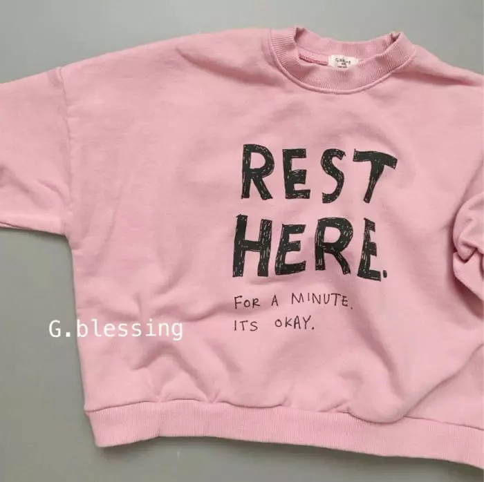 G Blessing - Korean Children Fashion - #minifashionista - Rest Sweatshirt - 3