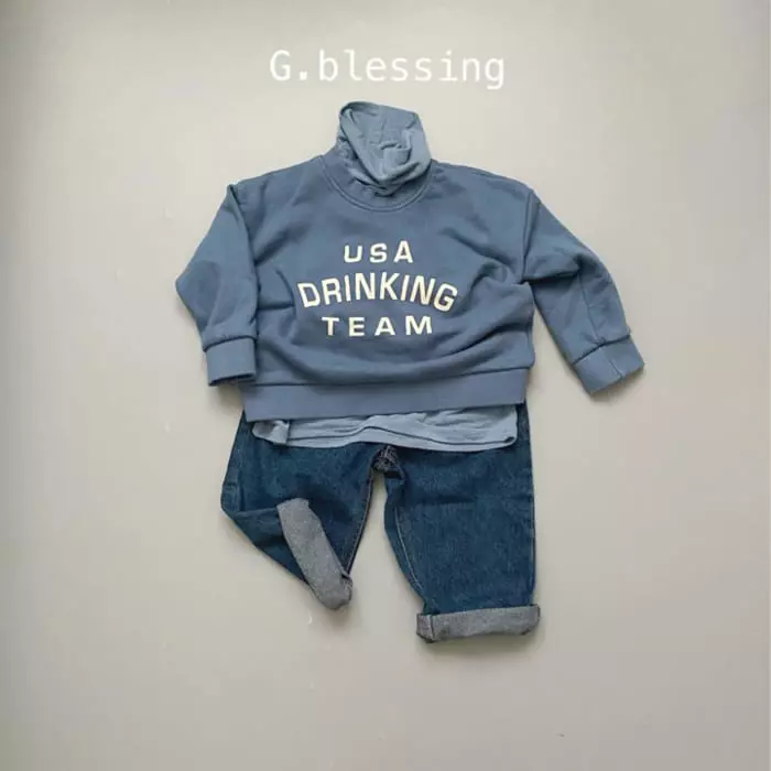 G Blessing - Korean Children Fashion - #minifashionista - Embroidery Pants - 8