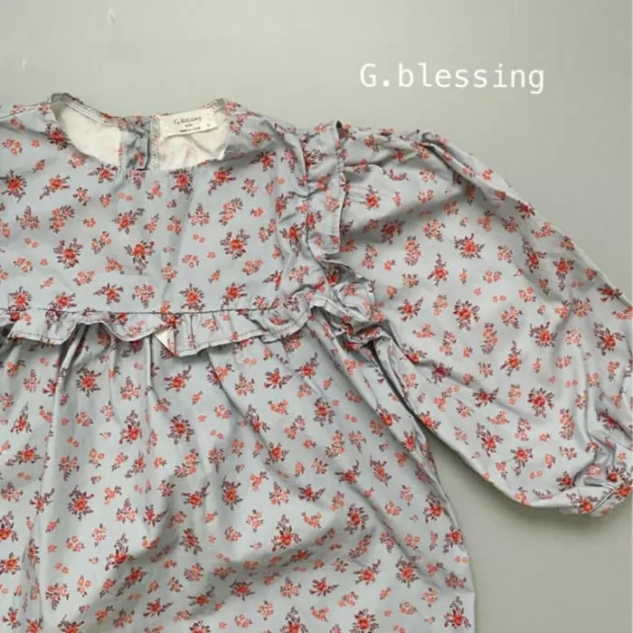 G Blessing - Korean Children Fashion - #minifashionista - Small Flower One-piece - 3
