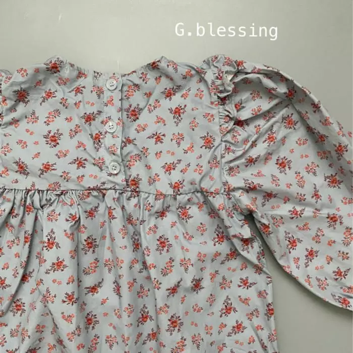 G Blessing - Korean Children Fashion - #minifashionista - Small Flower One-piece - 4