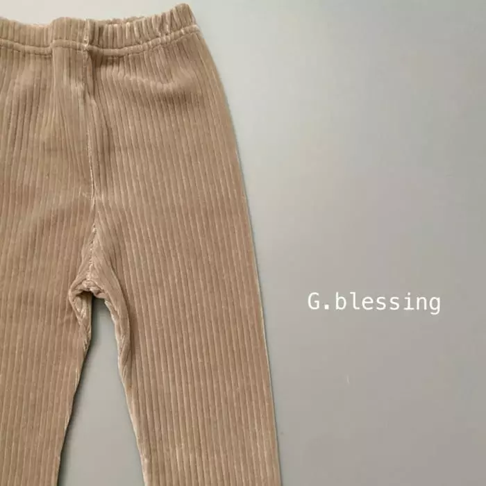 G Blessing - Korean Children Fashion - #prettylittlegirls - Veloure Pants - 2