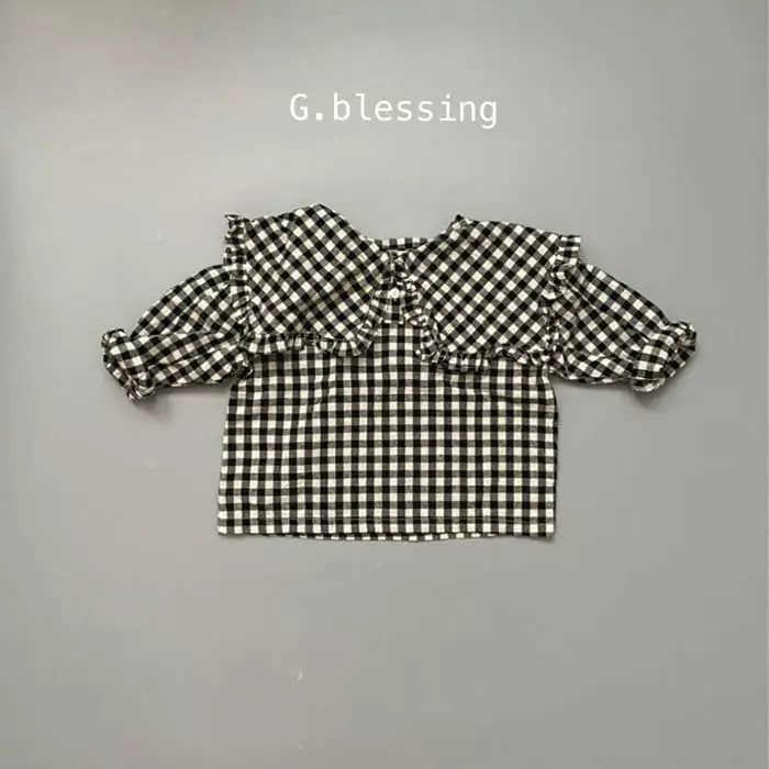 G Blessing - Korean Children Fashion - #prettylittlegirls - Sailor Turtleneck Blouse