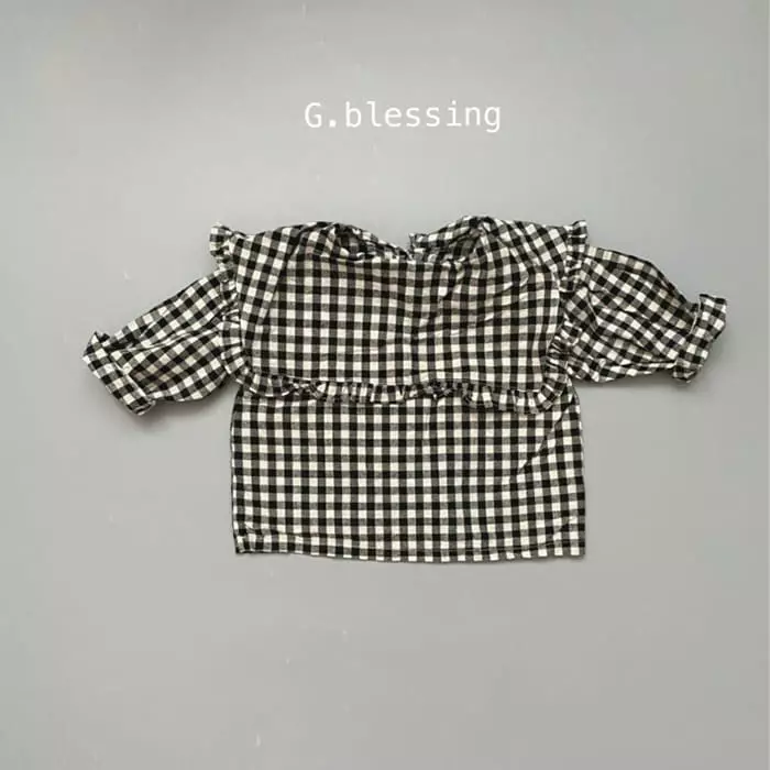 G Blessing - Korean Children Fashion - #todddlerfashion - Sailor Turtleneck Blouse - 2
