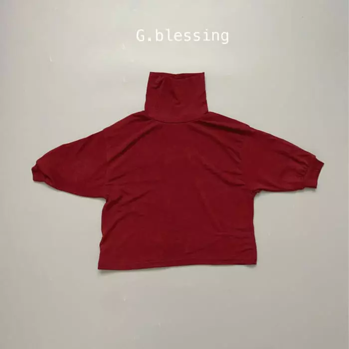G Blessing - Korean Children Fashion - #toddlerclothing - Jelly Turtleneck Tee - 5