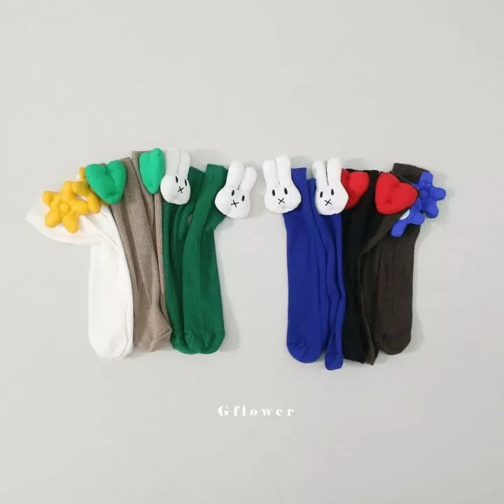 G Flower - Korean Children Fashion - #discoveringself - Volume Knee Socks - 5