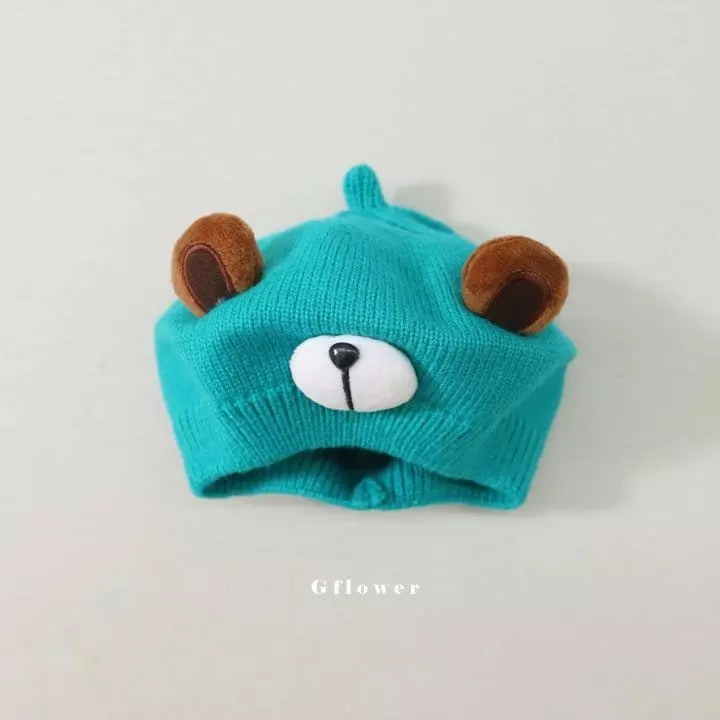G Flower - Korean Children Fashion - #kidsshorts - Bear Beret Hat - 3