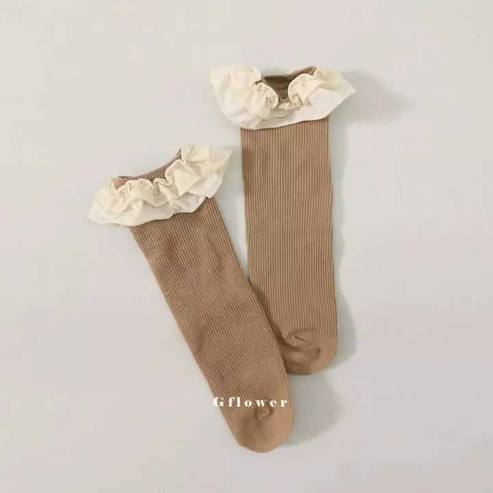 G Flower - Korean Children Fashion - #kidsstore - New Lace Socks  - 9