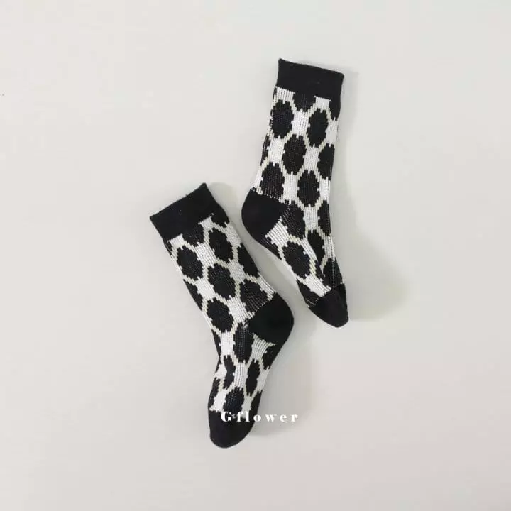G Flower - Korean Children Fashion - #magicofchildhood - Black Socks Set