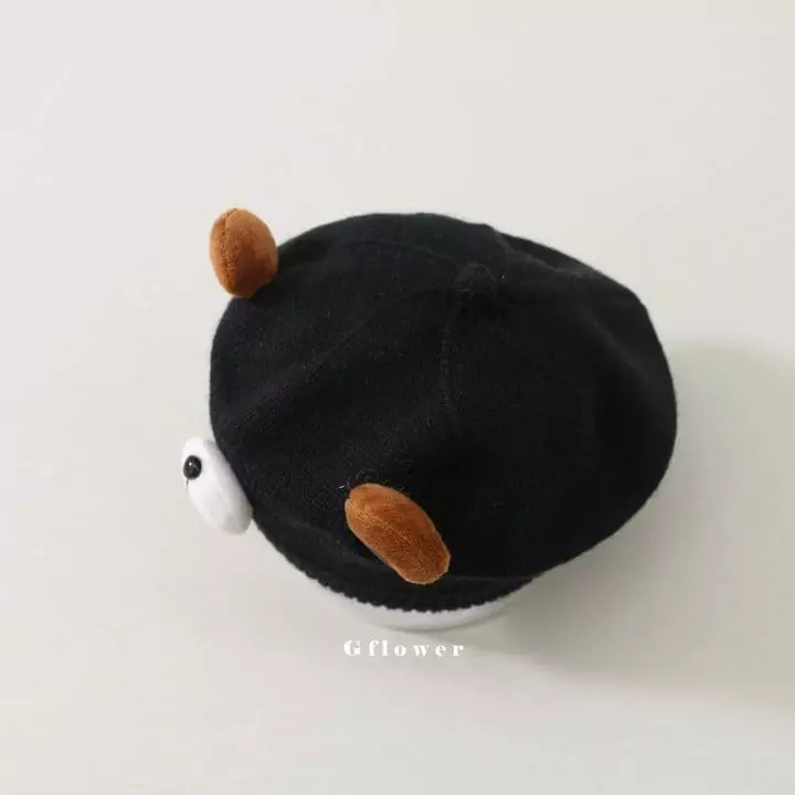 G Flower - Korean Children Fashion - #magicofchildhood - Bear Beret Hat - 8