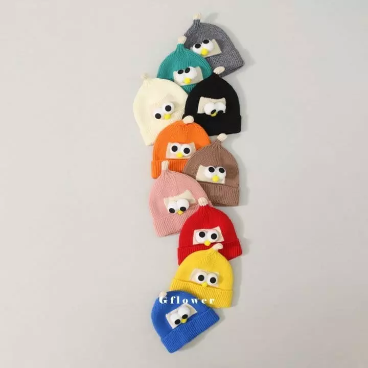 G Flower - Korean Children Fashion - #magicofchildhood - Cute Big Eyes Beanie - 7