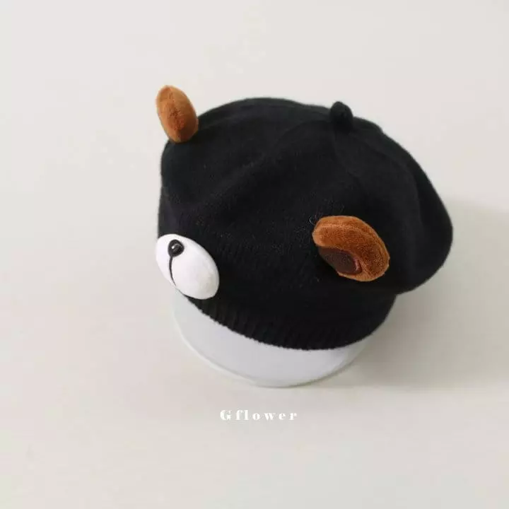 G Flower - Korean Children Fashion - #minifashionista - Bear Beret Hat - 9