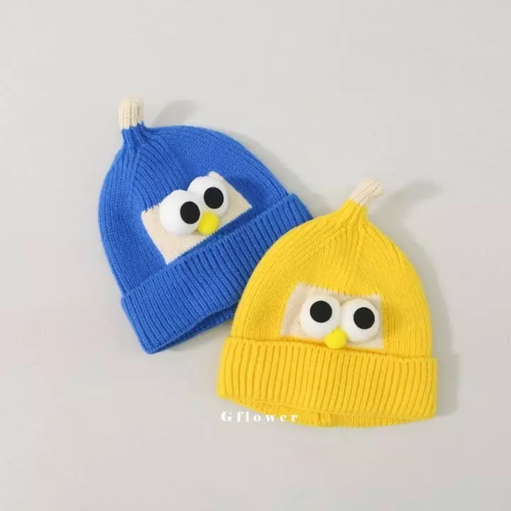 G Flower - Korean Children Fashion - #prettylittlegirls - Cute Big Eyes Beanie - 9