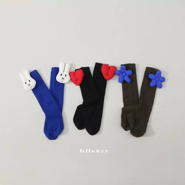G Flower - Korean Children Fashion - #stylishchildhood - Volume Knee Socks