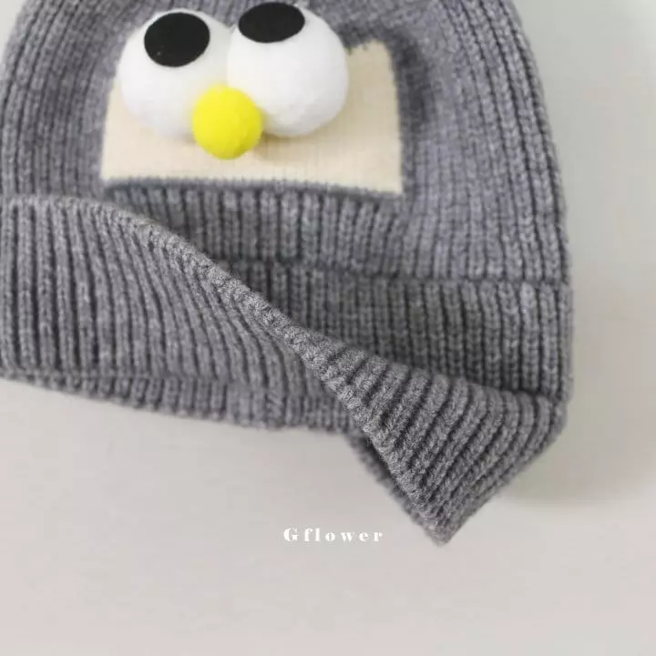 G Flower - Korean Children Fashion - #toddlerclothing - Cute Big Eyes Beanie - 11