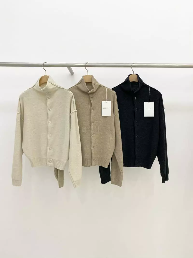 Gallery - Korean Women Fashion - #romanticstyle - Degi Turtle Cadigan
