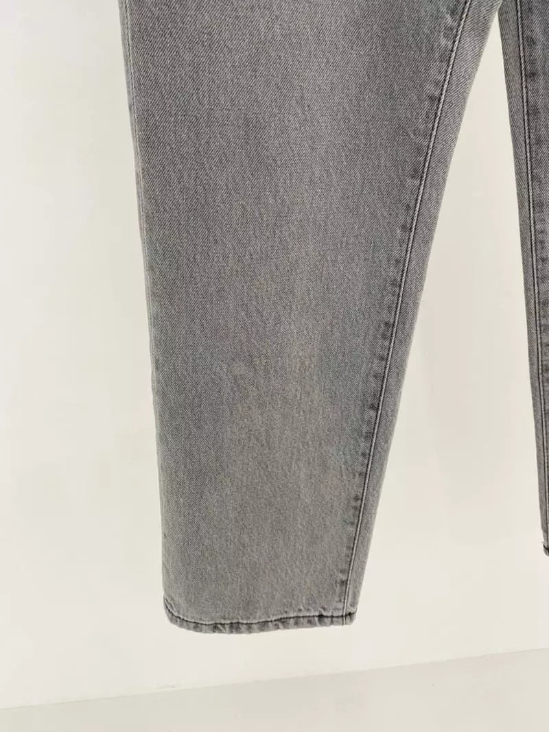 Gallery - Korean Women Fashion - #vintagekidsstyle - Like Gray Denim Jeans - 3