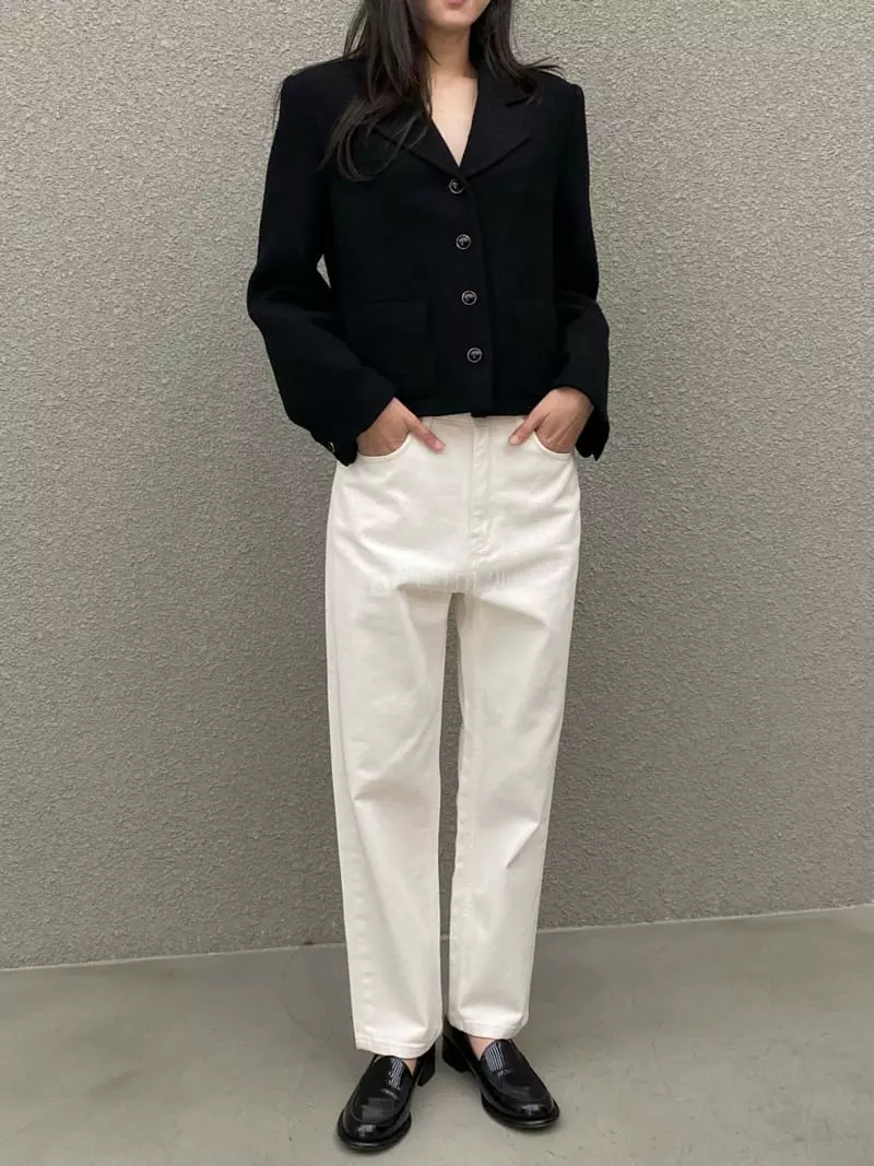 Gallery - Korean Women Fashion - #womensfashion - White Jeans