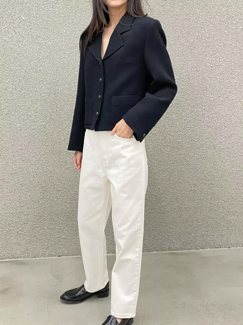 Gallery - Korean Women Fashion - #womensfashion - White Jeans - 3
