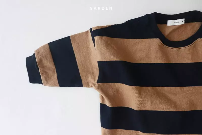 Garden - Korean Children Fashion - #Kfashion4kids - Big Stripes Tee - 6