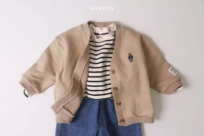 Garden - Korean Children Fashion - #Kfashion4kids - Bear Cardigan - 2