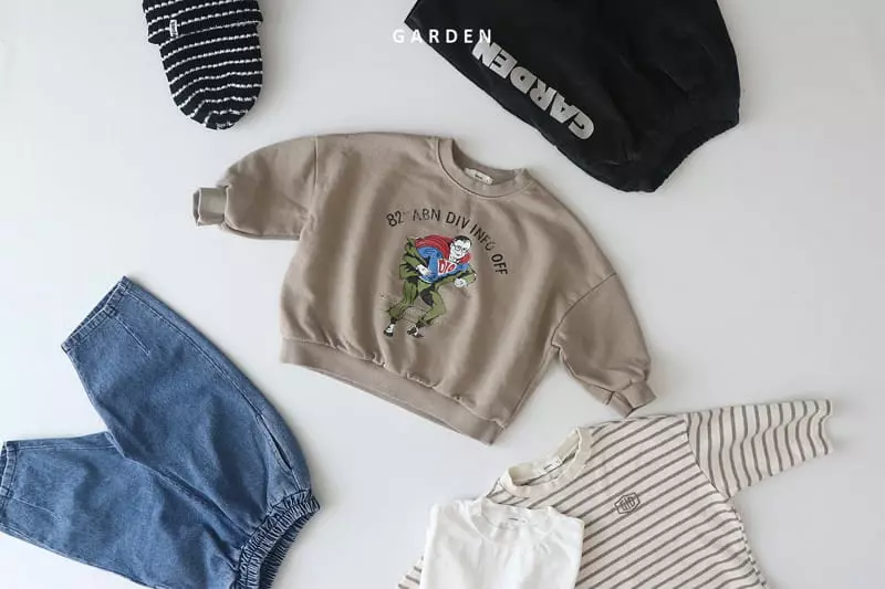 Garden - Korean Children Fashion - #childofig - Hero Sweatshirt - 6