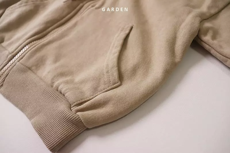 Garden - Korean Children Fashion - #childofig - Pigment Hoody Zip-up - 6