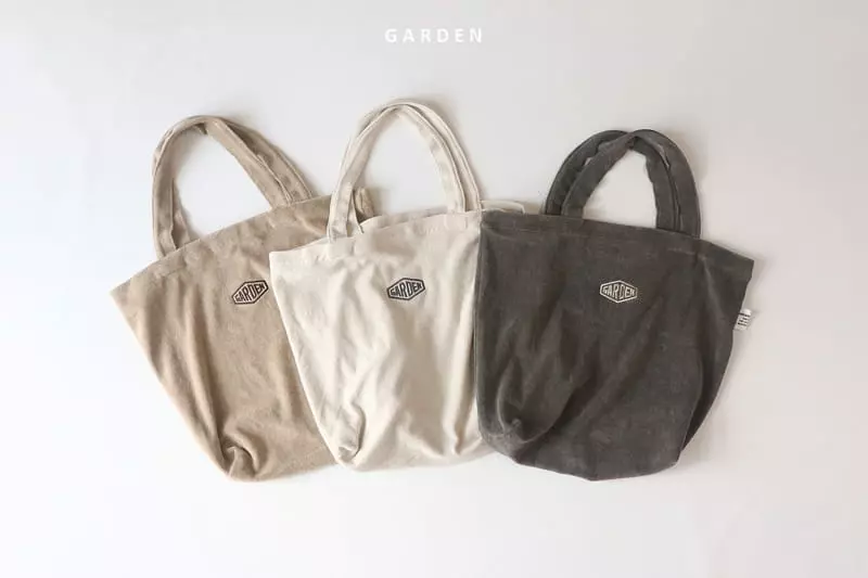 Garden - Korean Children Fashion - #childofig - Terry Eco Bag - 2