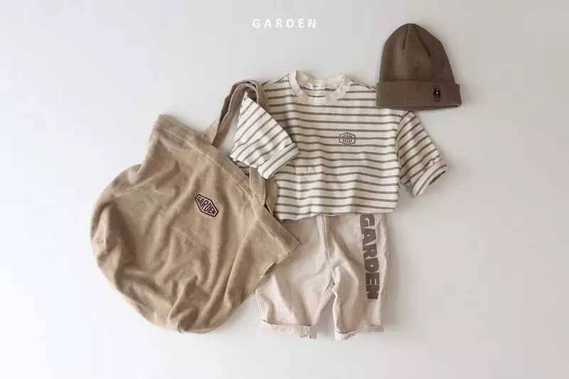Garden - Korean Children Fashion - #childofig - Garden Stripes Tee - 2