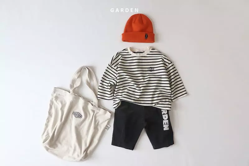 Garden - Korean Children Fashion - #childrensboutique - Garden Stripes Tee - 3