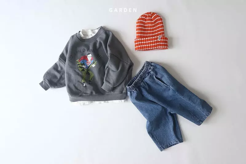 Garden - Korean Children Fashion - #designkidswear - Hero Sweatshirt - 9