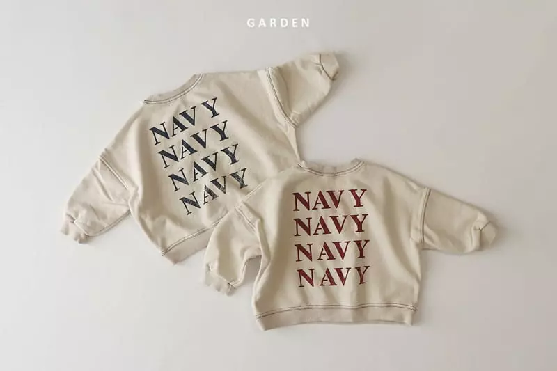 Garden - Korean Children Fashion - #designkidswear - Stitch Sweatshirt